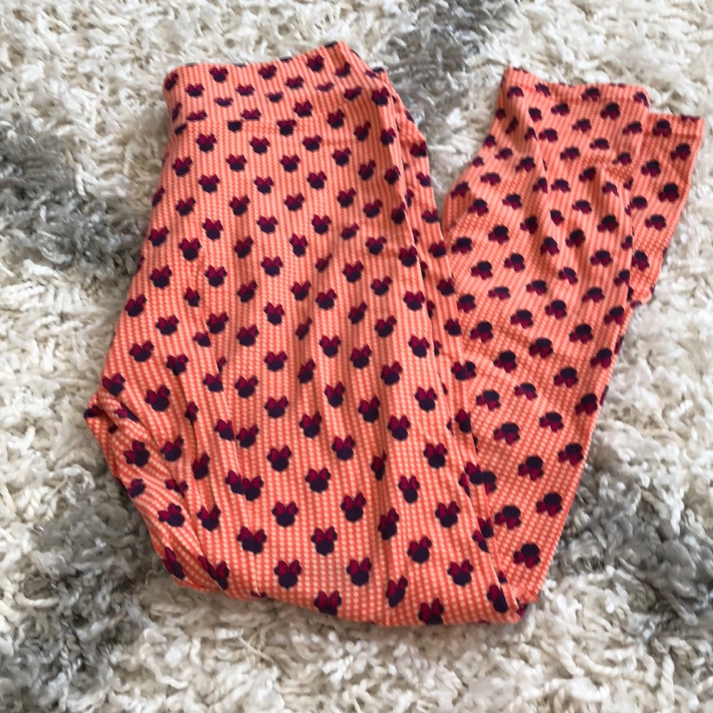 LuLaRoe OS DISNEY Minnie Halloween Leggings!!!